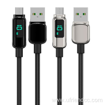 LED Micro-data Led Nylon Micro Usb Cable